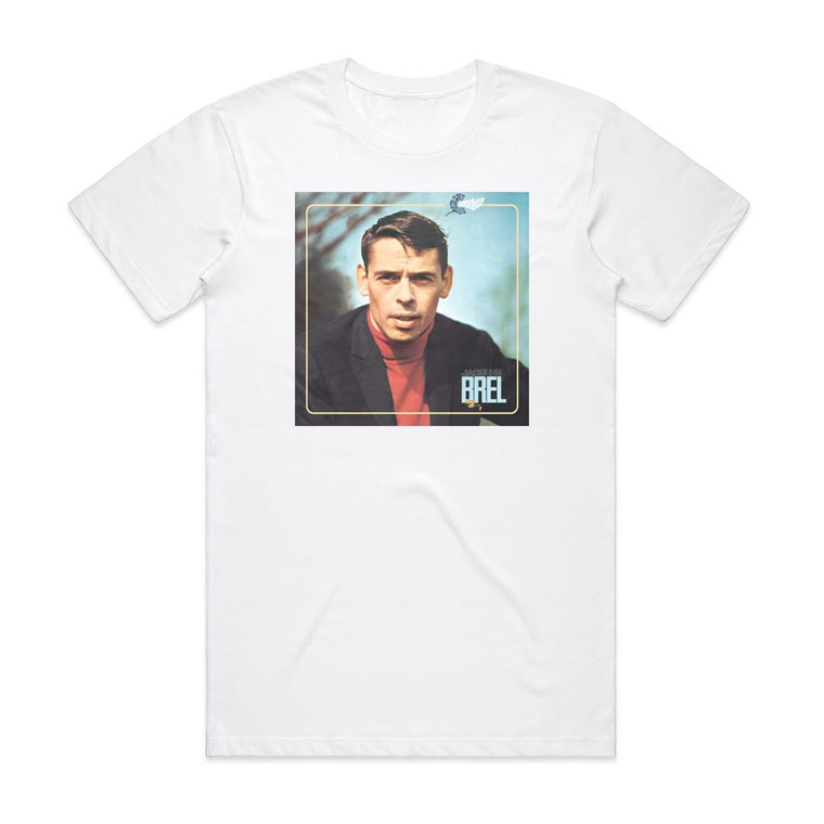 Jacques Brel Les Bonbons Album Cover T-Shirt White