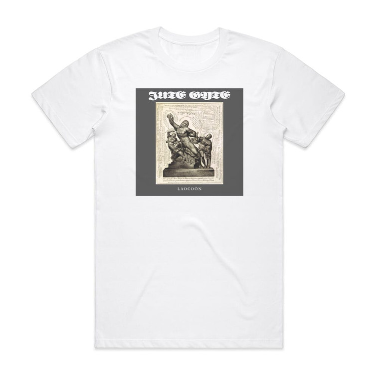 Jute Gyte Laocon Album Cover T-Shirt White