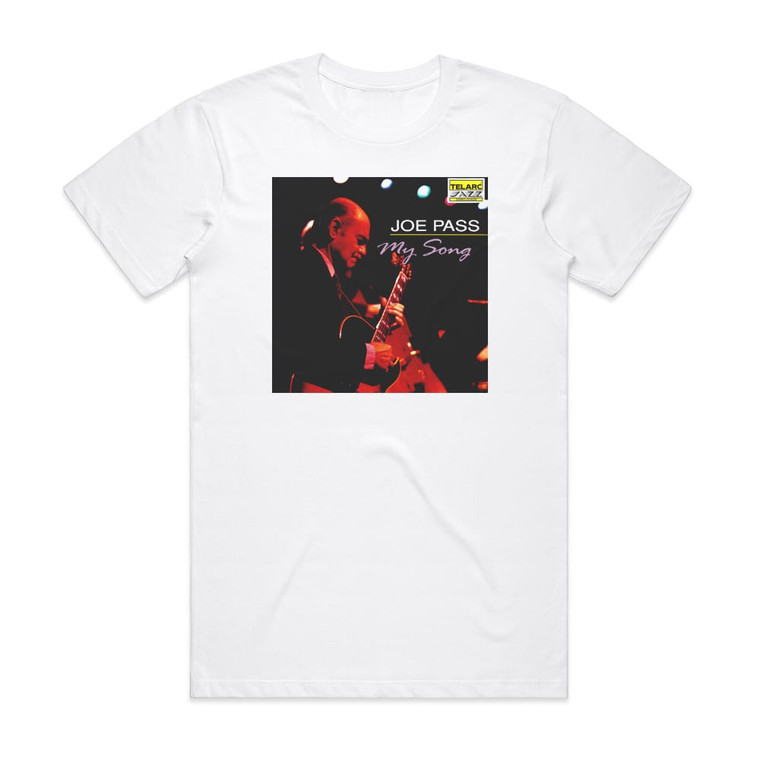 Joe Pass My Song Album Cover T-Shirt White
