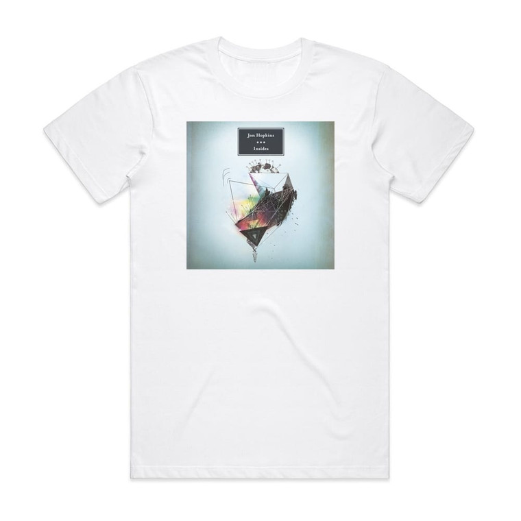 Jon Hopkins Insides Album Cover T-Shirt White