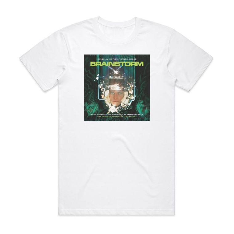 James Horner Brainstorm Album Cover T-Shirt White