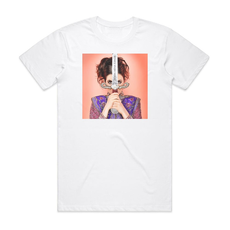 Javiera Mena Espada Album Cover T-Shirt White