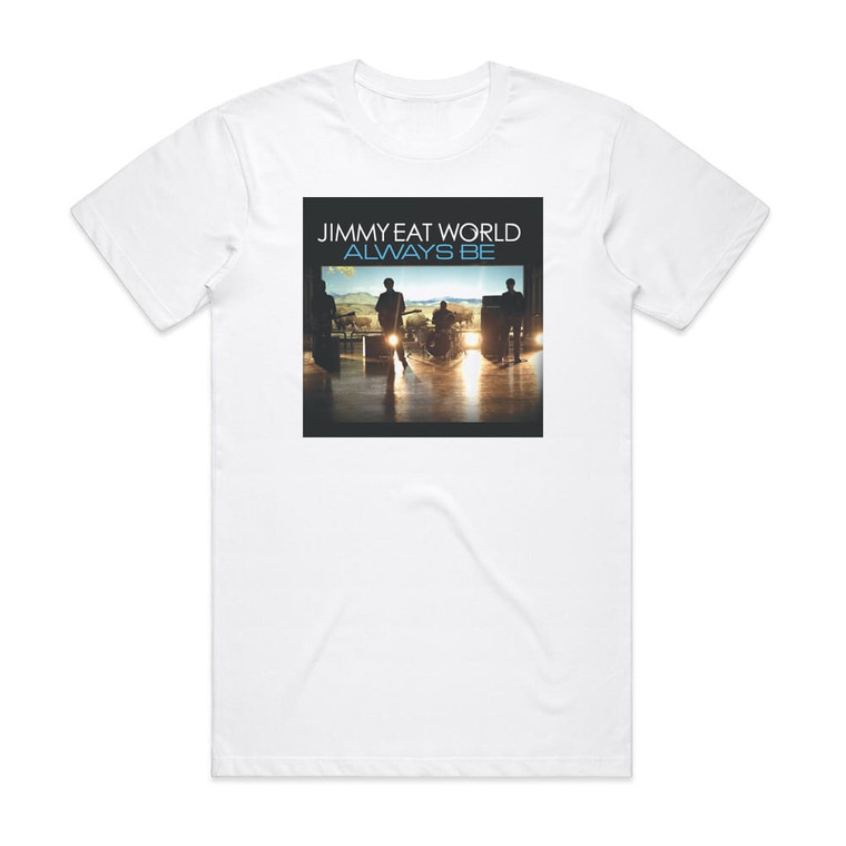 Jimmy Eat World Always Be Album Cover T-Shirt White