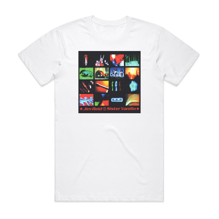 Jim Reid Song For A Secret Album Cover T-Shirt White