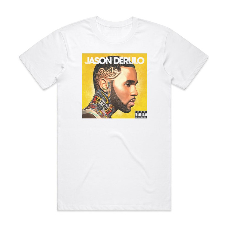 Jason Derulo Tattoos 2 Album Cover T-Shirt White