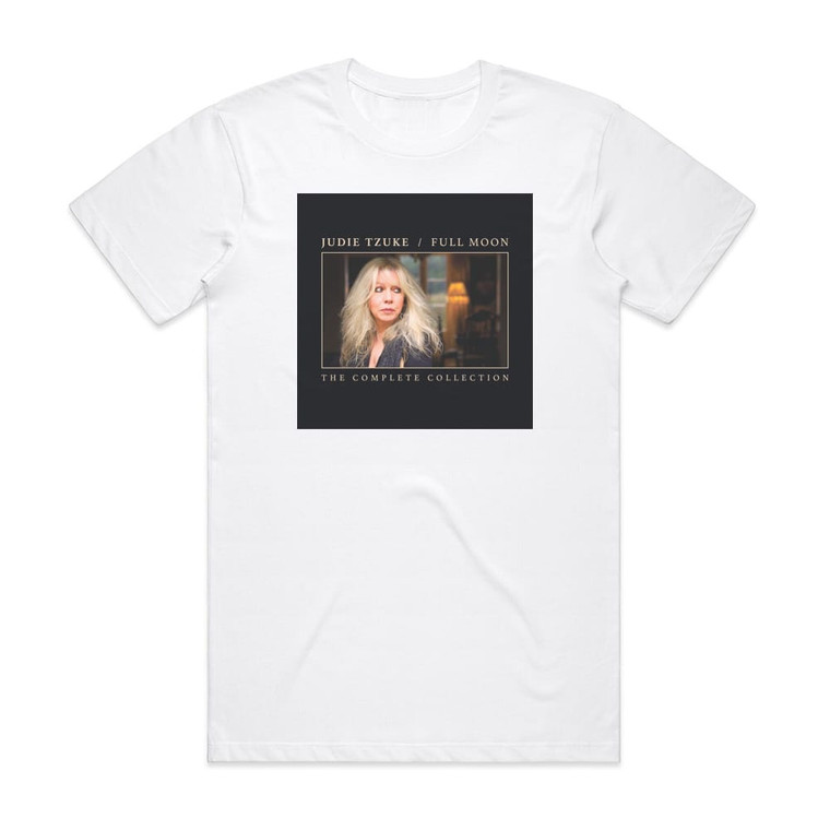 Judie Tzuke Full Moonthe Complete Collection Album Cover T-Shirt White
