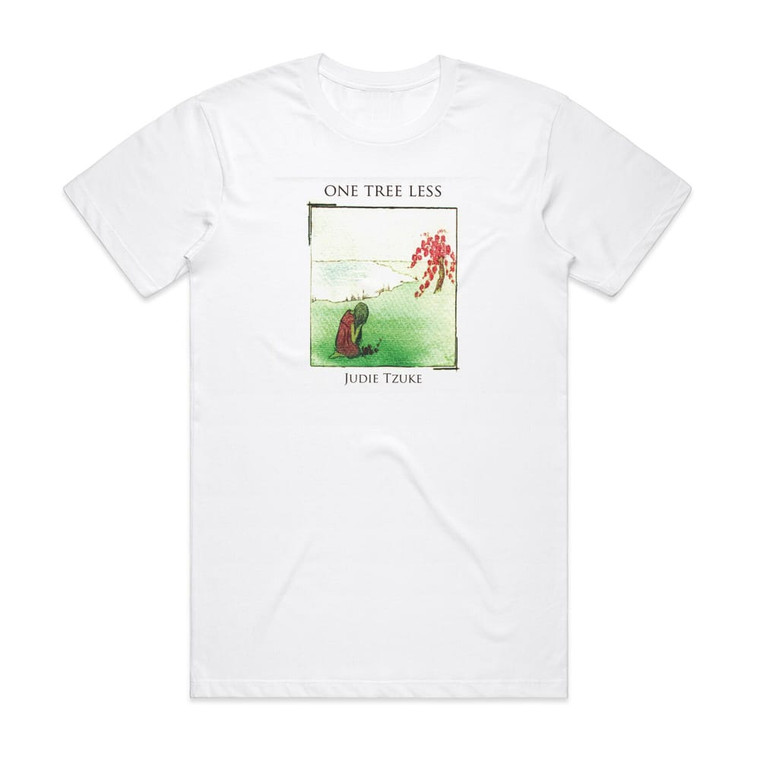 Judie Tzuke One Tree Less Album Cover T-Shirt White