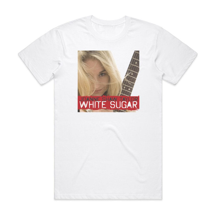 Joanne Shaw Taylor White Sugar Album Cover T-Shirt White
