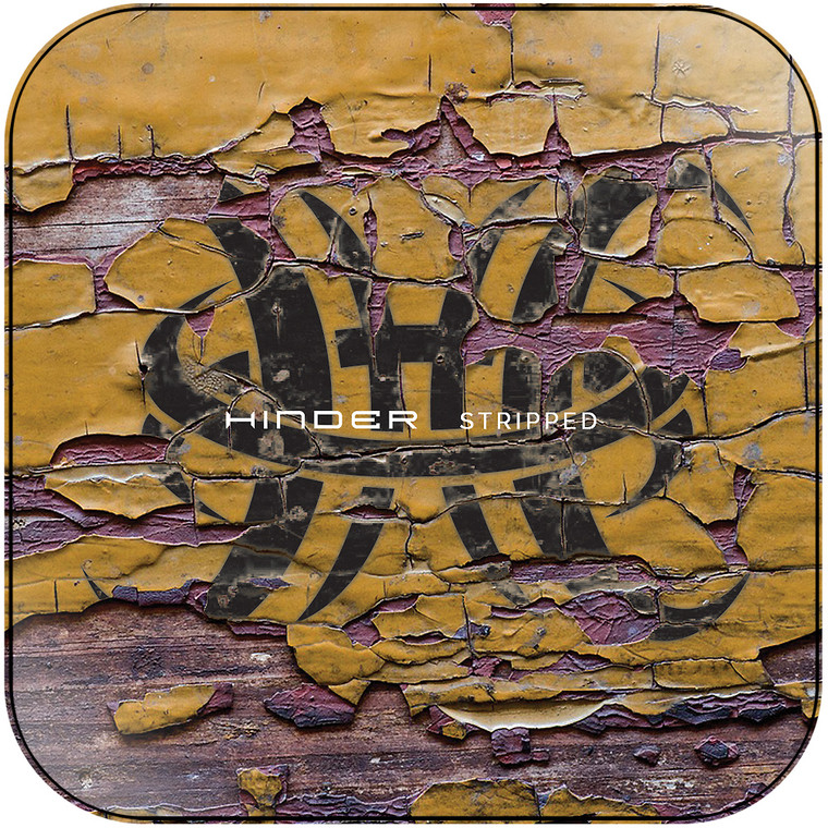 Hinder Stripped Album Cover Sticker