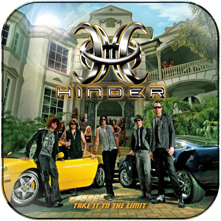 Hinder Take It To The Limit Album Cover Sticker