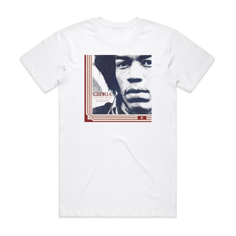 Jimi Hendrix Gloria Album Cover T-Shirt White