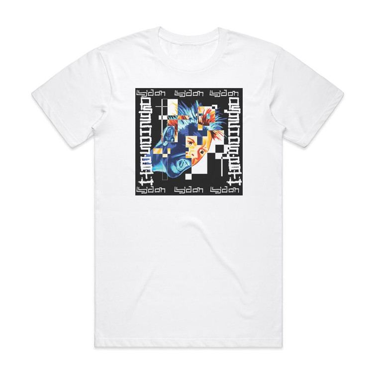 John Lydon Psychos Path Album Cover T-Shirt White
