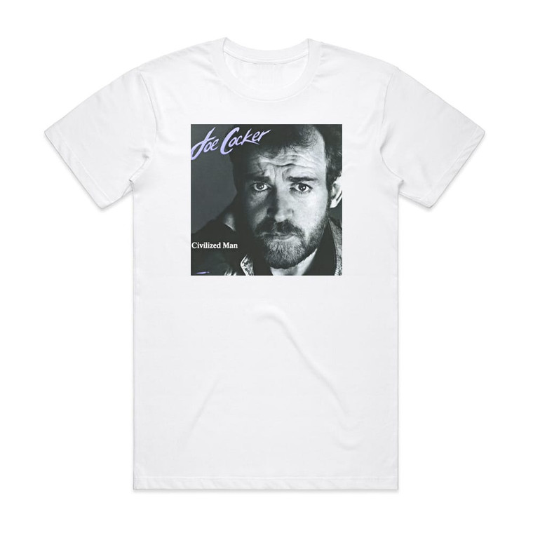 Joe Cocker Civilized Man Album Cover T-Shirt White