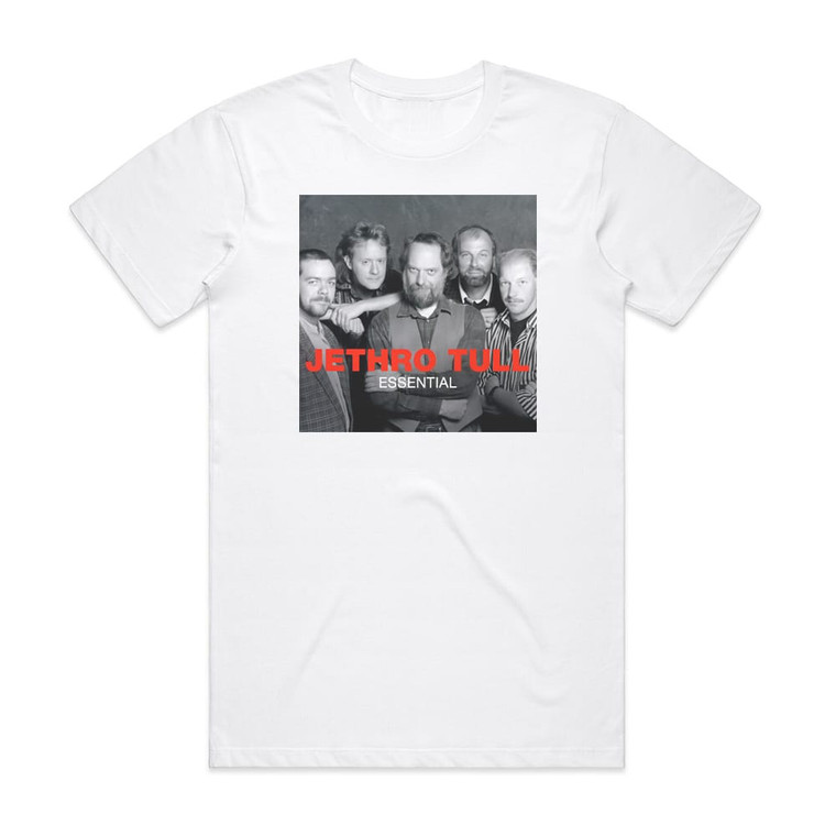 Jethro Tull Essential Album Cover T-Shirt White