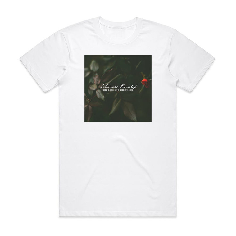 Johannes Bornlof The Rose And The Thorn Album Cover T-Shirt White