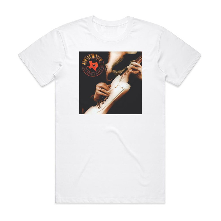 Johnny Winter Live Bootleg Series Volume 2 Album Cover T-Shirt White