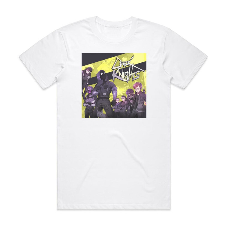 Jonny Craig Dark Knights The Remixes Album Cover T-Shirt White