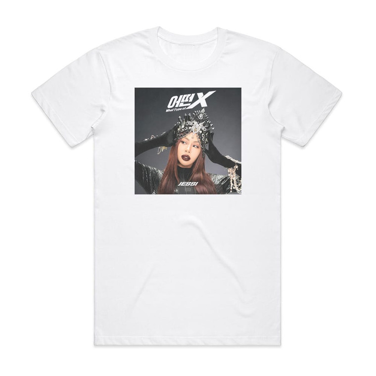 Jessi X What Type Of X Album Cover T-Shirt White Jessi X What Type Of X Album Cover T-Shirt White