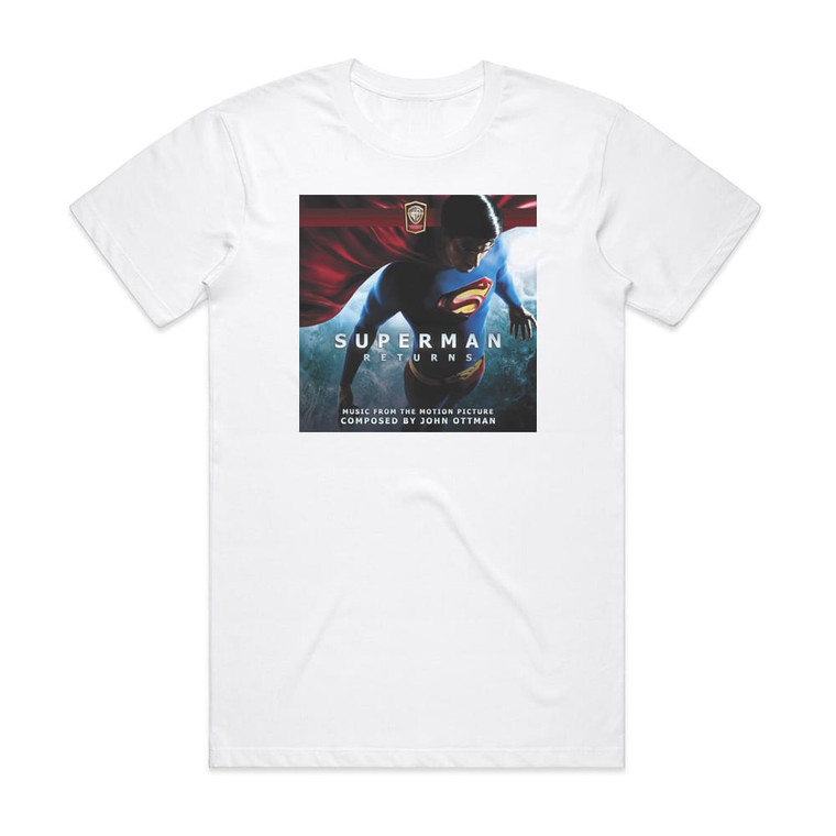 John Ottman Superman Returns 5 Album Cover T-Shirt White