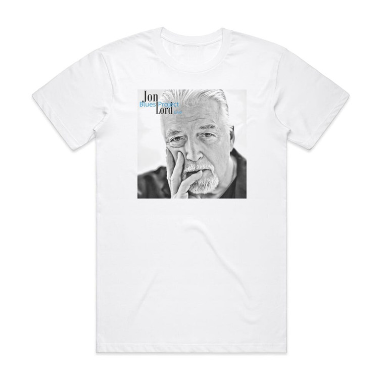 Jon Lord Blues Project Live Album Cover T-Shirt White