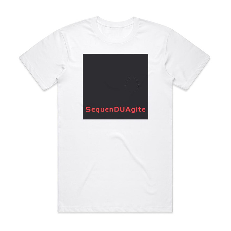 John Lakveet Sequenduagite Album Cover T-Shirt White