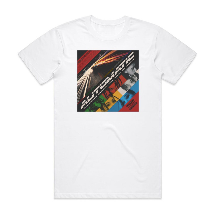 Jiselle Automatic Album Cover T-Shirt White