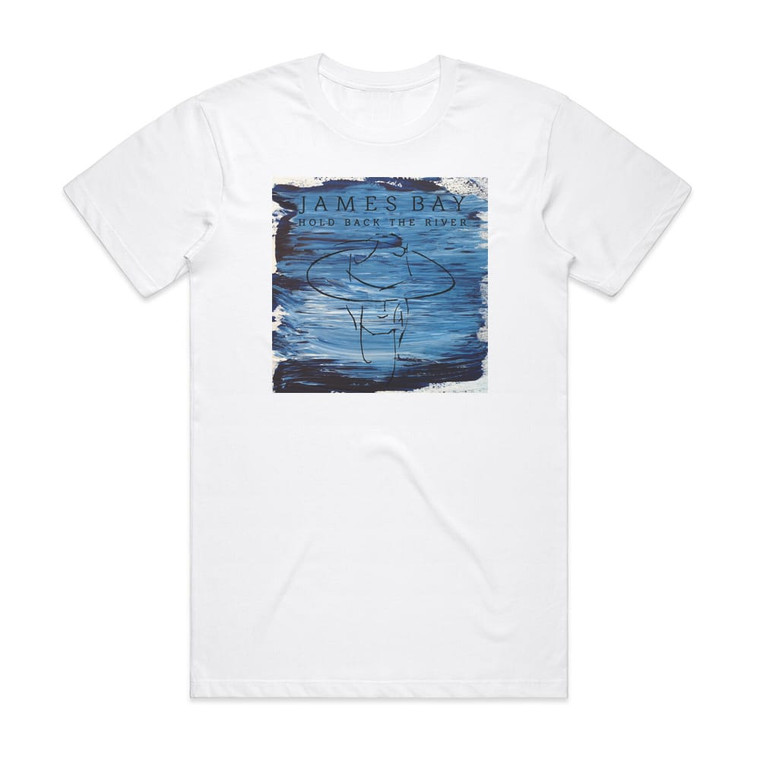 James Bay Hold Back The River Album Cover T-Shirt White