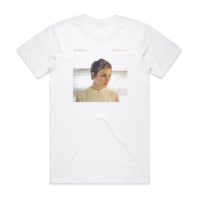 Kat Edmonson Way Down Low Album Cover T-Shirt White