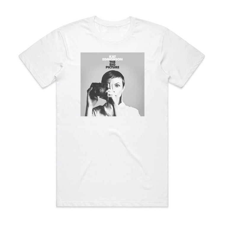 Kat Edmonson The Big Picture Album Cover T-Shirt White