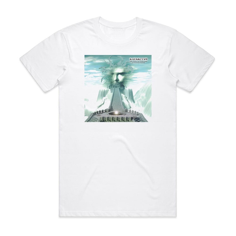 Kataklysm Temple Of Knowledge Album Cover T-Shirt White