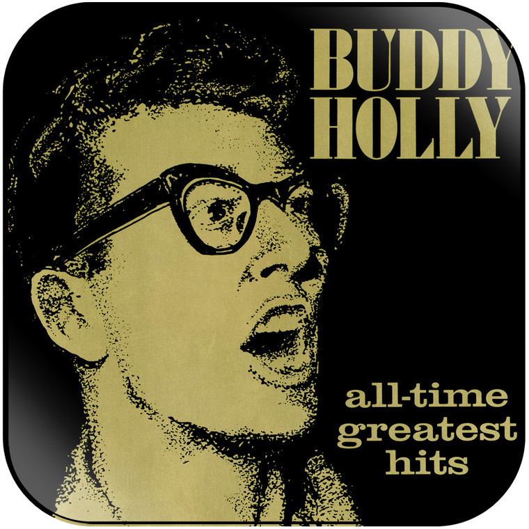 Buddy Holly All Time Greatest Hits Disc 1 Album Cover Sticker