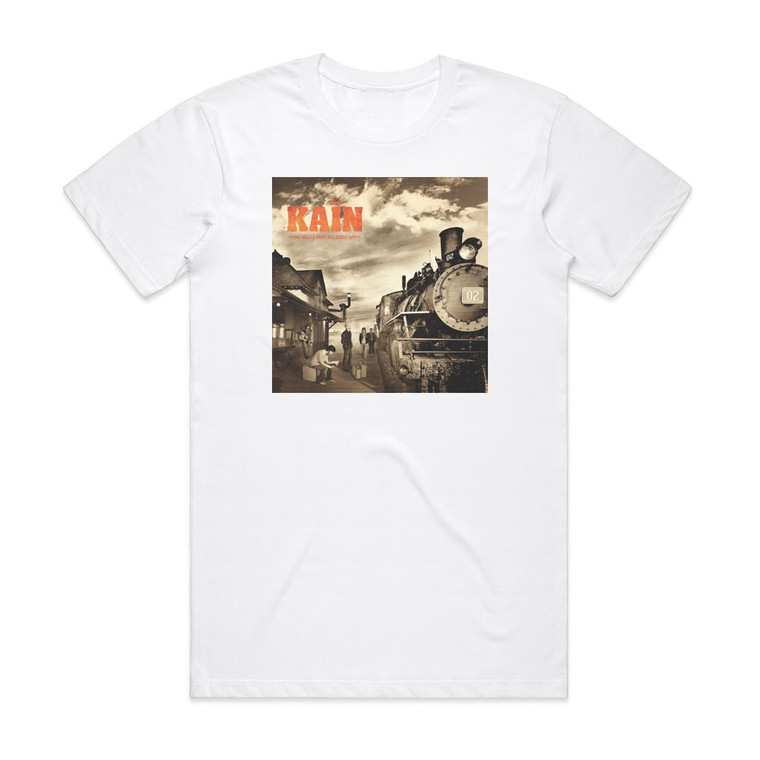 Kain Nulle Part Ailleurs Album Cover T-Shirt White