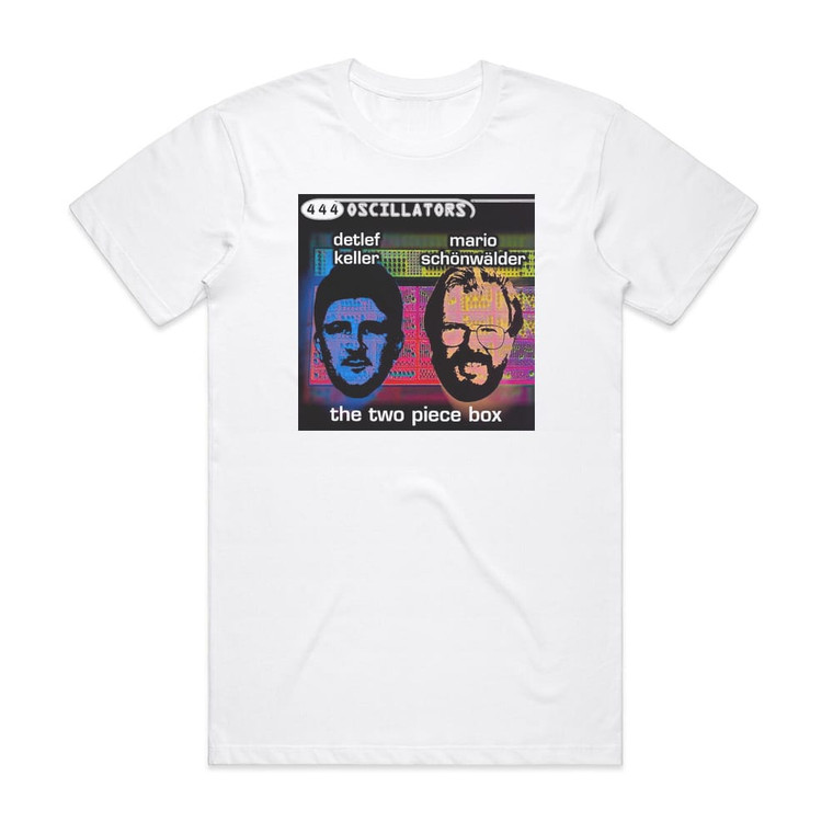Keller and Schonwalder The Two Piece Box 1 Album Cover T-Shirt White