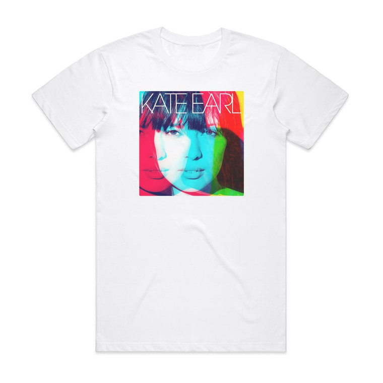 Kate Earl Kate Earl Album Cover T-Shirt White