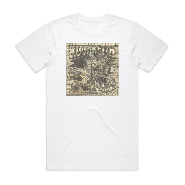 Kool Keith Blast Bw Uncrushable Album Cover T-Shirt White
