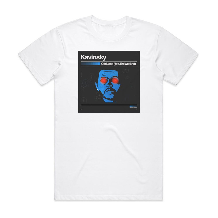 Kavinsky Odd Look Album Cover T-Shirt White