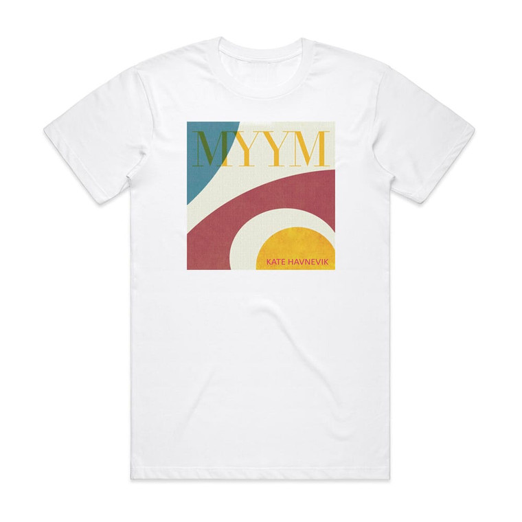 Kate Havnevik Myym Album Cover T-Shirt White