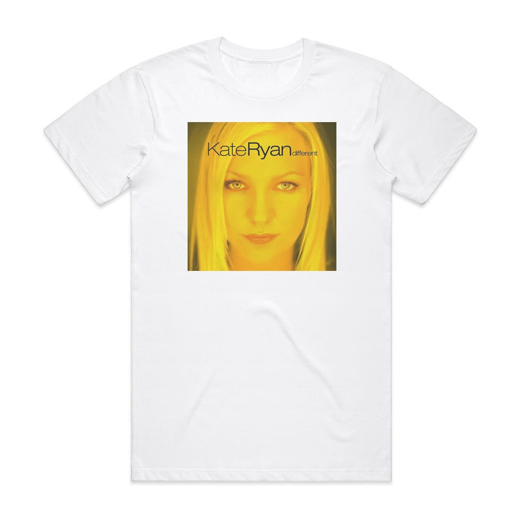 Kate Ryan Different Album Cover T-Shirt White