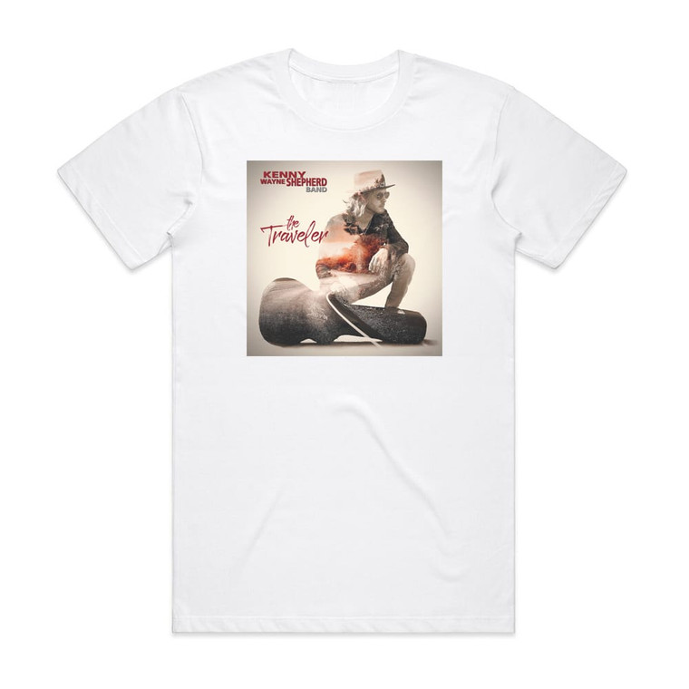 Kenny Wayne Shepherd The Traveler Album Cover T-Shirt White