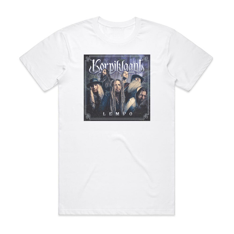 Korpiklaani Lempo Album Cover T-Shirt White