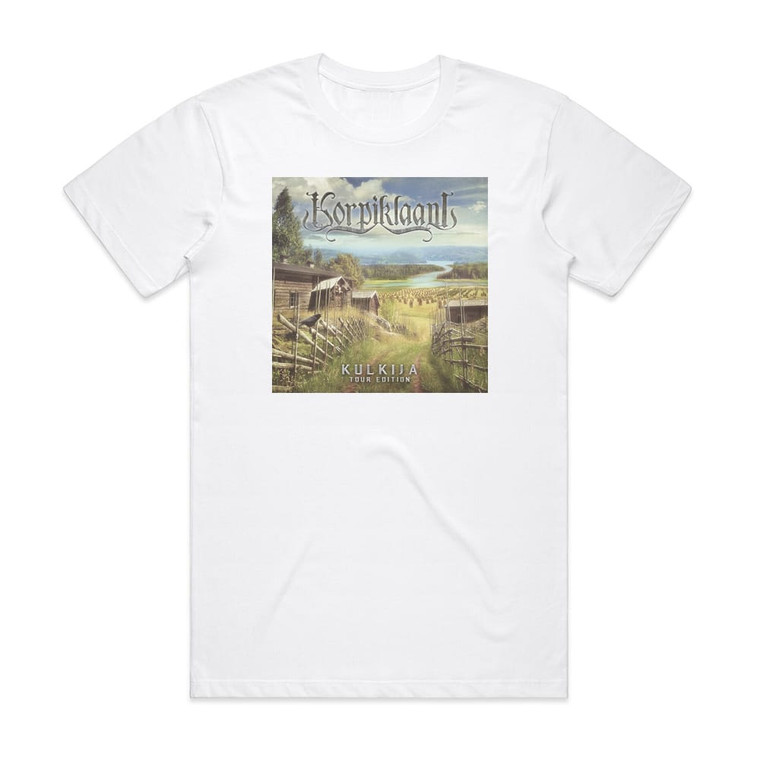 Korpiklaani Kulkija 1 Album Cover T-Shirt White