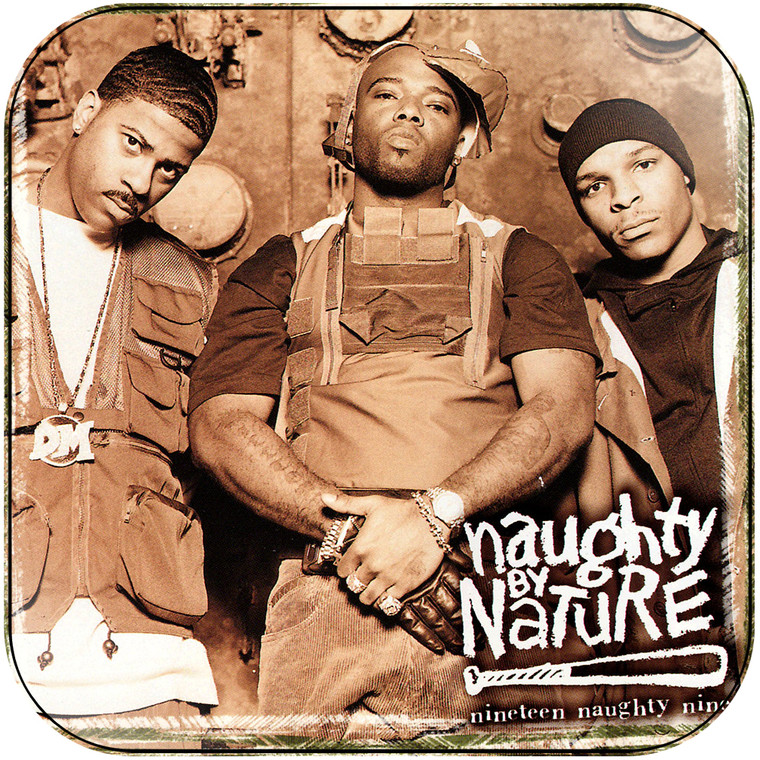 Naughty by Nature Nineteen Naughty Nine Natures Fury Album Cover Sticker