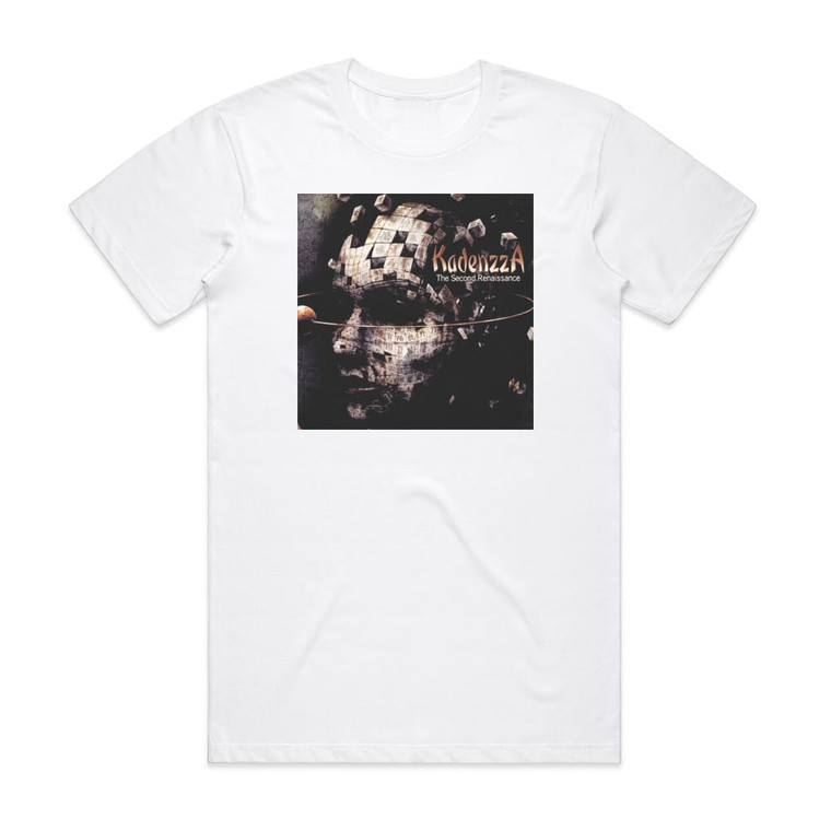 Kadenzza The Second Renaissance Album Cover T-Shirt White