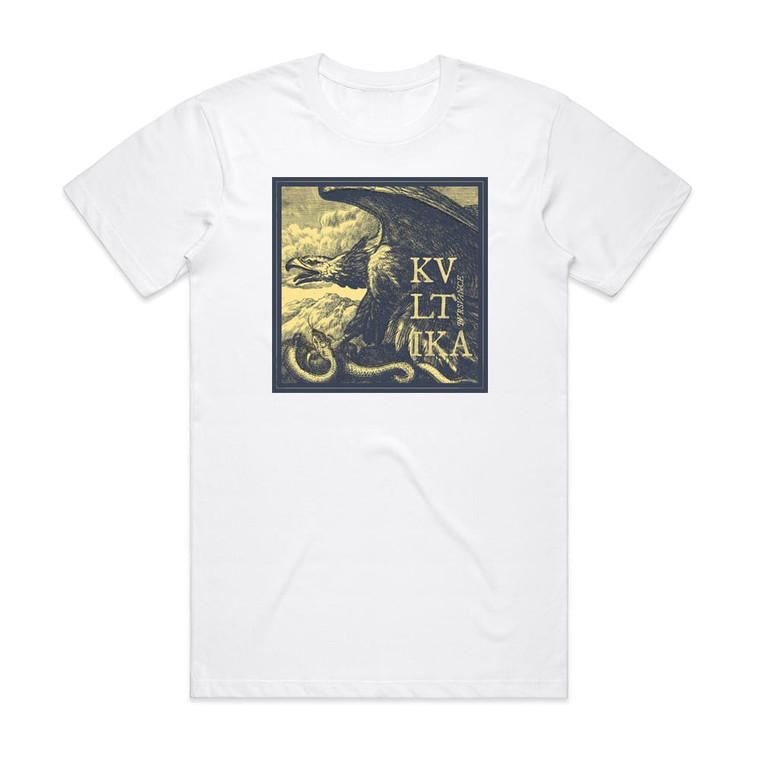 Kultika Pursuance Album Cover T-Shirt White