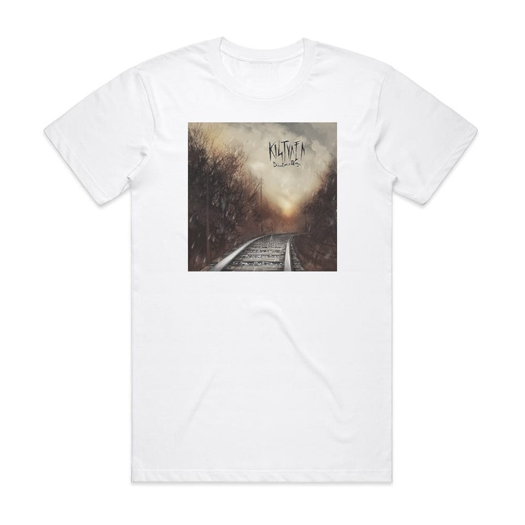 Kistvaen Desolate Ways Album Cover T-Shirt White