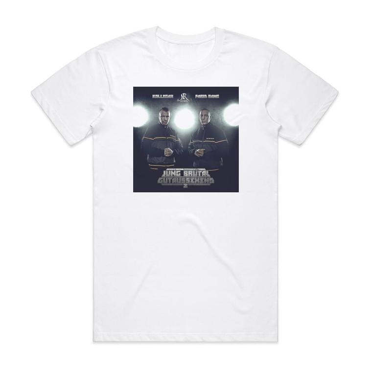 Kollegah Jung Brutal Gutaussehend 2 Album Cover T-Shirt White