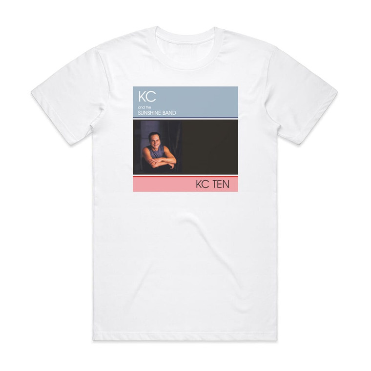 KC and The Sunshine Band Kc Ten Album Cover T-Shirt White