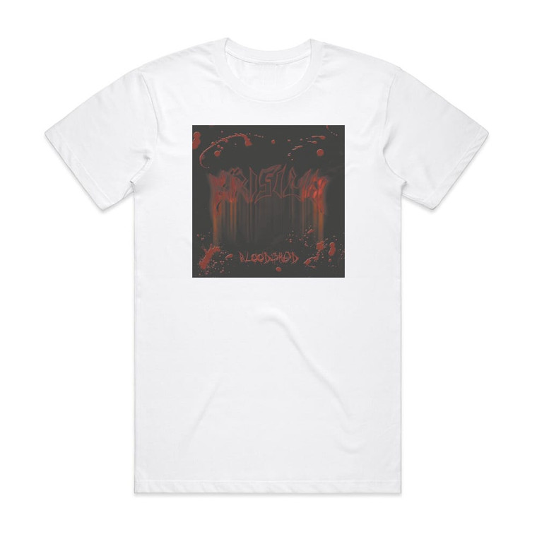 Krisiun Bloodshed Album Cover T-Shirt White