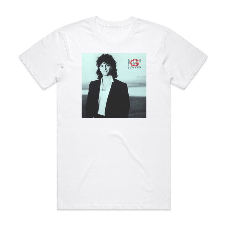 Kenny G Duotones Album Cover T-Shirt White