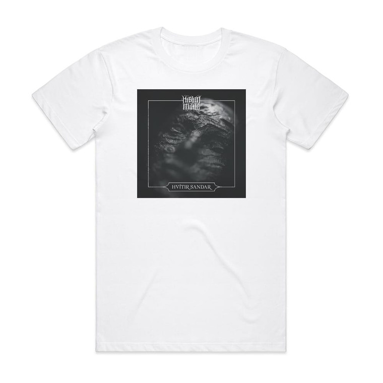 Kaelan Mikla Hvtir Sandar Album Cover T-Shirt White